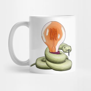 Lightbulb Snake Mug